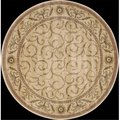 Nourison Nourison 82581 Somerset Area Rug Collection Ivory 5 ft 6 in. x 5 ft 6 in. Round 99446825810